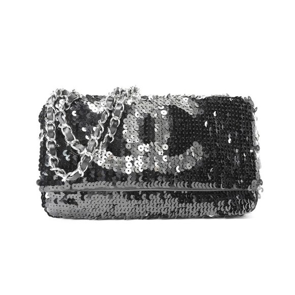 Chanel Sequin Reversible 'Summer Night' Flap Bag - Picture 2 of 12